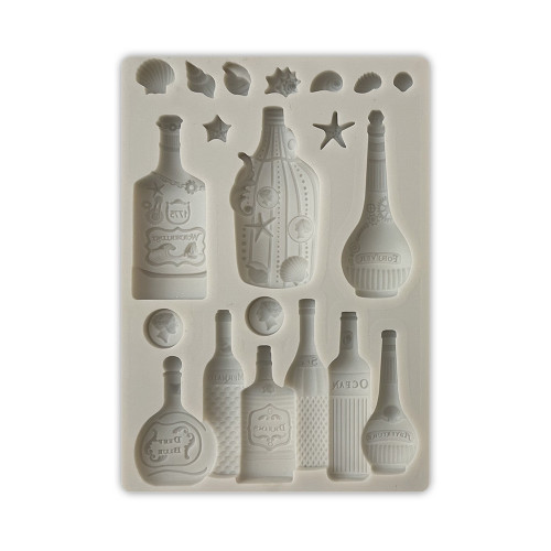 STAMPERIA SONGS OF THE SEA SILICONE MOLD FOR CASTINGS KACM21