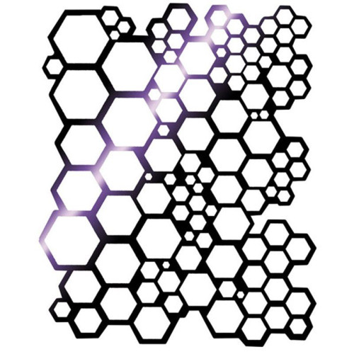 STAMPERIA MEDIA STENCIL - TEMPLATE 20 X 25 CM - KSTD009