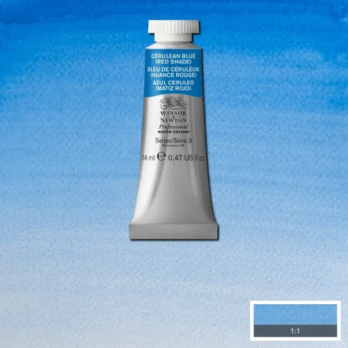 W&N АКВАРЕЛНА БОЯ PROFESSIONAL 14 МЛ. - CERULEAN BLUE