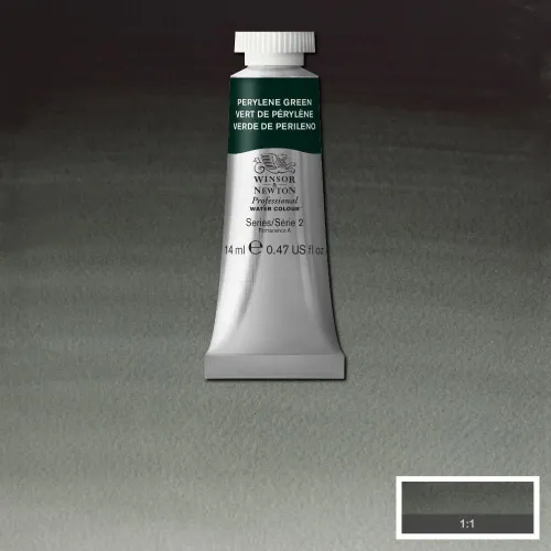 W&N АКВАРЕЛНА БОЯ PROFESSIONAL 14 МЛ. - PERYLENE GREEN