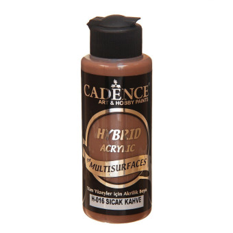 CADENCE АКРИЛНА БОЯ HYBRID 120 МЛ. - WARM BROWN H-016