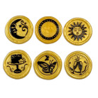 STAMPERIA CELEBRATION WAX SEALS 2.5 CM 6 PCS. - WAXSL02