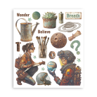 STAMPERIA A NEW BEGINNING RUB ON SELECTION DFLRBXG02