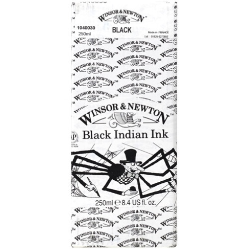 W&N CALLIGRAPHY INK 250 ML - BLACK 1040030