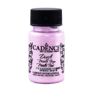 CADENCE ACRYLIC PAINT METALLIC DORA 50 ML. - SPRING HEATH 178
