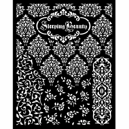 STAMPERIA MEDIA STENCIL - ШАБЛОН 20 Х 25 СМ - KSTD079