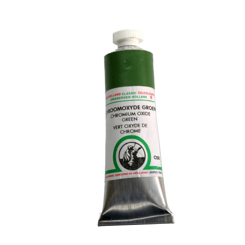 OLD HOLLAND МАСЛЕНА БОЯ 40 МЛ. - CHROMIUM OXIDE GREEN