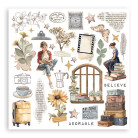STAMPERIA SECRET DIARY RUB ON KIT DFLRBX09