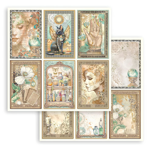 STAMPERIA FORTUNE DESIGNER CARD 30.5/30.5CM-SBB999