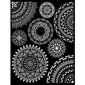 STAMPERIA MEDIA STENCIL - ШАБЛОН 20 Х 25 СМ - KSTD100