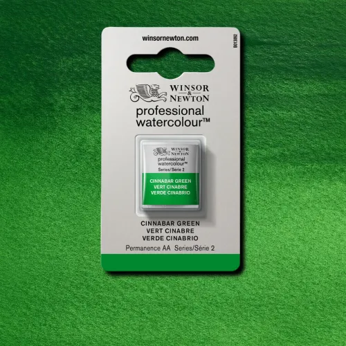 W&N АКВАРЕЛНА БОЯ PROFESSIONAL H/PAN - CINNABAR GREEN