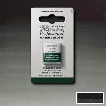 W&N АКВАРЕЛНА БОЯ PROFESSIONAL H/PAN - PERYLENE GREEN