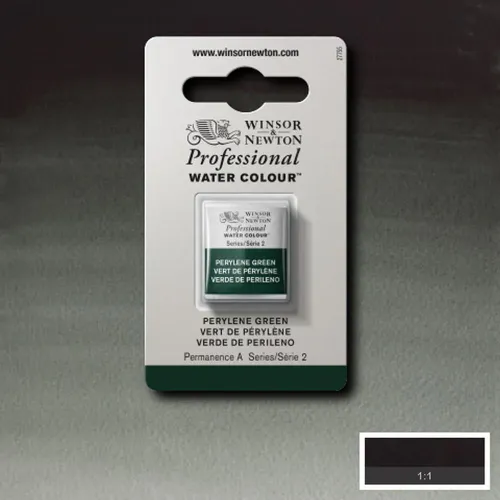 W&N АКВАРЕЛНА БОЯ PROFESSIONAL H/PAN - PERYLENE GREEN