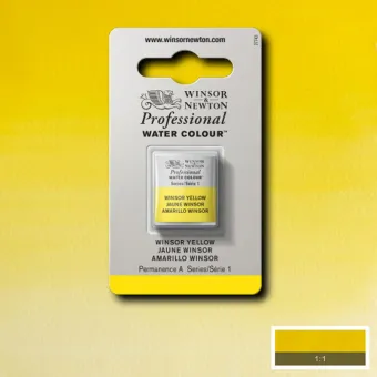 W&N АКВАРЕЛНА БОЯ PROFESSIONAL H/PAN - WINSOR YELLOW