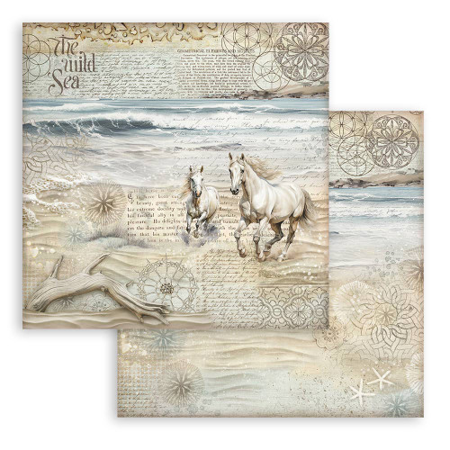 STAMPERIA SILENT SEA CARDBOARD 30.5/30.5CM-SBB1063