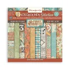 STAMPERIA FURRY FRIENDS BLOCK OF PAPER 20.3/20.3 CM - SBBS133