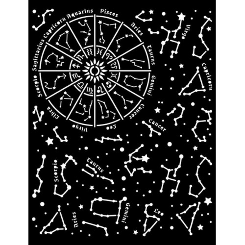 STAMPERIA MEDIA STENCIL - ШАБЛОН 20 Х 25 СМ - KSTD116
