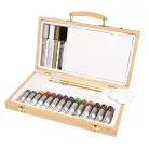 DALER ROWNEY ACRYLIC PAINT SET 26 PIECES -126 500 550