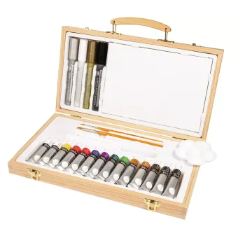 DALER ROWNEY ACRYLIC PAINT SET 26 PIECES -126 500 550