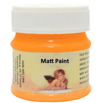 DAILY ART ACRYLIC PAINT MAT 50 ML - PUMPKIN