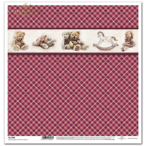 ITD COLLECTION ДИЗАЙНЕРСКИ КАРТОН 31/32 - SL1348