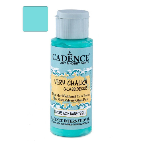 CADENCE БОЯ ЗА СТЪКЛО И ПОРЦЕЛАН 59 МЛ-MINT GREEN CG-1355