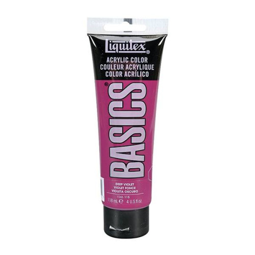 LIQUITEX АКРИЛНА БОЯ BASICS 118 МЛ-ВИОЛЕТОВА ТЪМНА 1046115