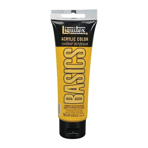 LIQUITEX АКРИЛНА БОЯ BASICS 118 МЛ-КАДМИЕВА ЖЪЛТА СР 1046161