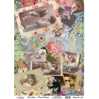CADENCE DECOUPAGE RICE PAPER A4 - 331