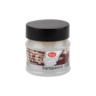 VIVA DECOR FINAL VARNISH FOR CLAY 50 ML - TRANSPARENT