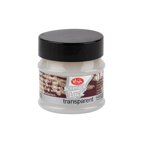 VIVA DECOR FINAL VARNISH FOR CLAY 50 ML - TRANSPARENT