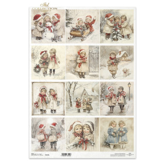 ITD COLLECTION ДЕКУПАЖНА ОРИЗОВА ХАРТИЯ А3 - R1522L