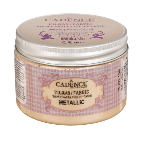 CADENCE RELIEF PASTE FOR TEXTILES 150 ML - CHAMPAGNE 15942