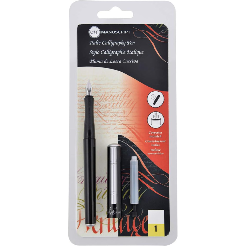 MANUSCRIPT CALLIGRAPHY SET ITALIC PEN MC1605