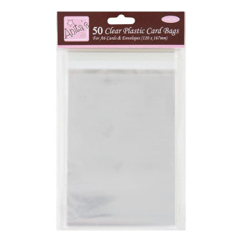 DOCRAFTS TRANSPARENT ENVELOPES FOR A6 CARDS 50PCS - ANT 1651000