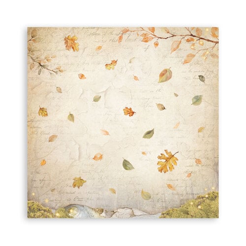 STAMPERIA WHISPERING WOODS BLOCK 20.3/20.3 CM -SBBSXB17