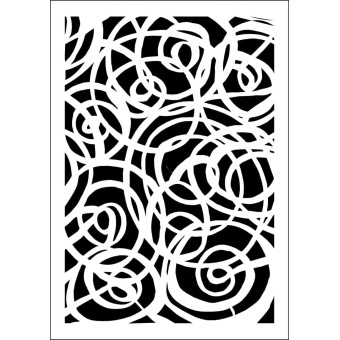 DAILY ART УНИВЕРСАЛЕН ШАБЛОН А5 DOODLING DA17ST0172