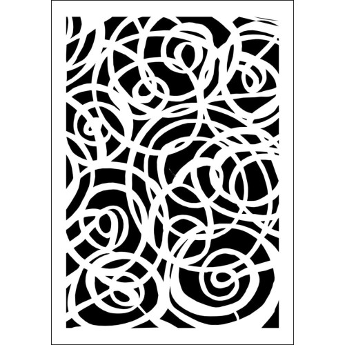 DAILY ART UNIVERSAL TEMPLATE A5 DOODLING DA17ST0172