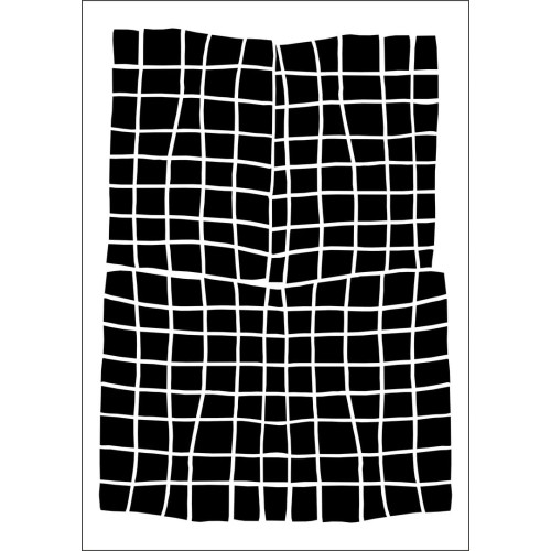 DAILY ART УНИВЕРСАЛЕН ШАБЛОН А5 HAND DRAWN GRID DA17ST0174