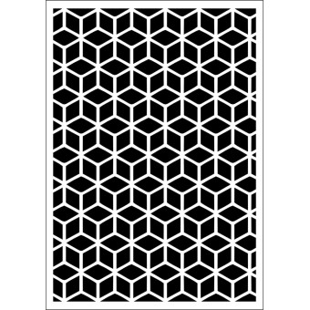 DAILY ART UNIVERSAL TEMPLATE A5 RHOMBUS GRID DA17ST0181