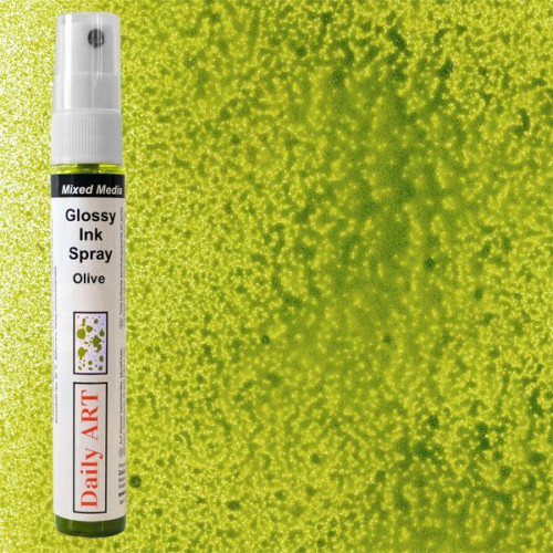 DAILY ART INK SPRAY 30 GLOSSY - ОЛИВНО ЗЕЛЕН