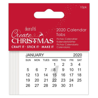 DOCRAFTS PAPER CALENDARS 10PCS – PMA 172320