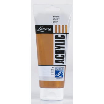 L&B ACRYLIC PAINT LOUVRE 200 ML - GOLD 700