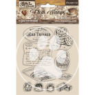 STAMPERIA COFFEE AND CHOCOLATE CLEAR STAMPS 14/18CM WTK186