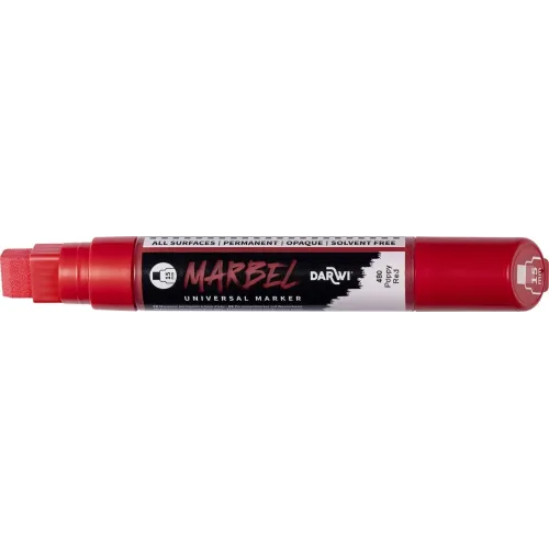 MARBEL ACRYLIC MARKER 15 MM - POPPY RED 480