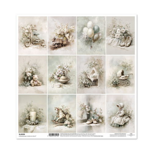 ITD COLLECTION ДИЗАЙНЕРСКИ КАРТОН 31/32 - SL2026