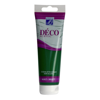 L&B ACRYLIC PAINT DECO MAT 120 ML - GARDEN GREEN 594