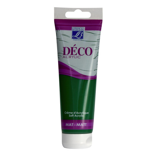 L&B ACRYLIC PAINT DECO MAT 120 ML - GARDEN GREEN 594