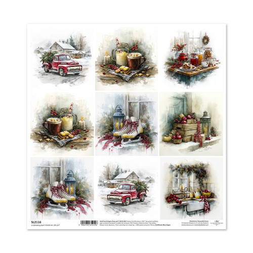 ITD COLLECTION ДИЗАЙНЕРСКИ КАРТОН 31/32 - SL2116