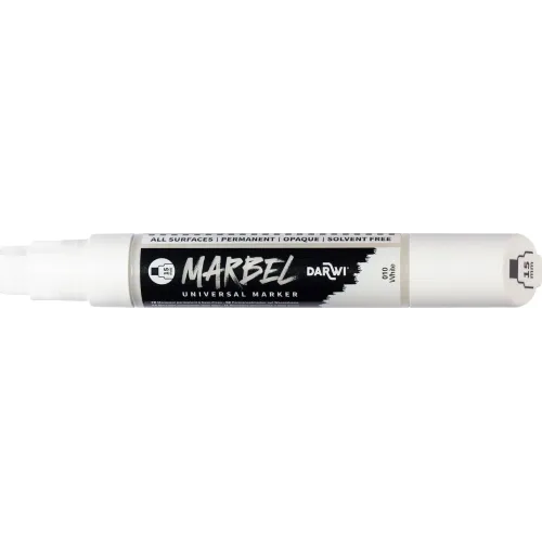 MARBEL ACRYLIC MARKER 15 MM - WHITE 010